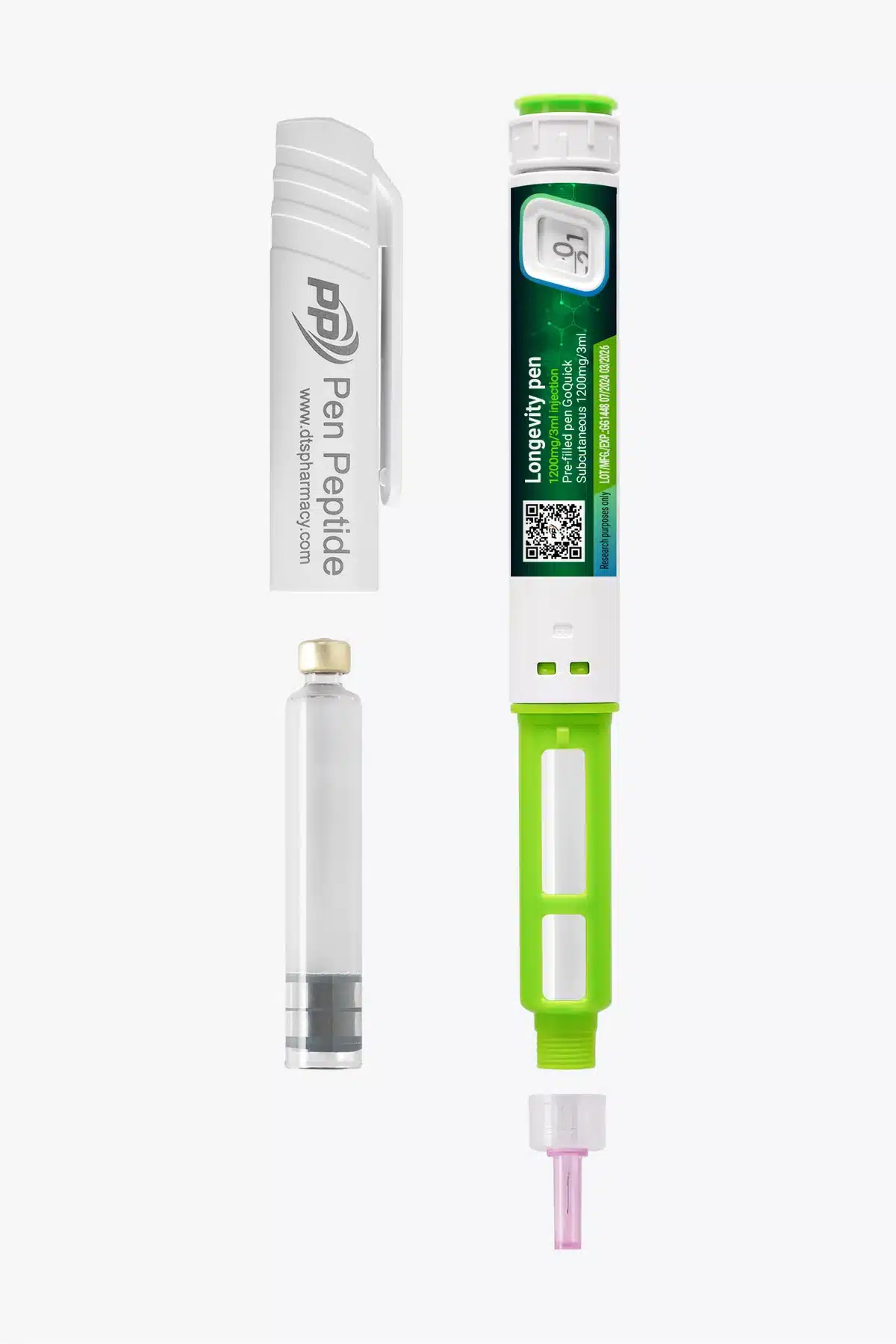Longevity Pen | Glutathione, NAD+ & Resveratrol 1200mg/3ml